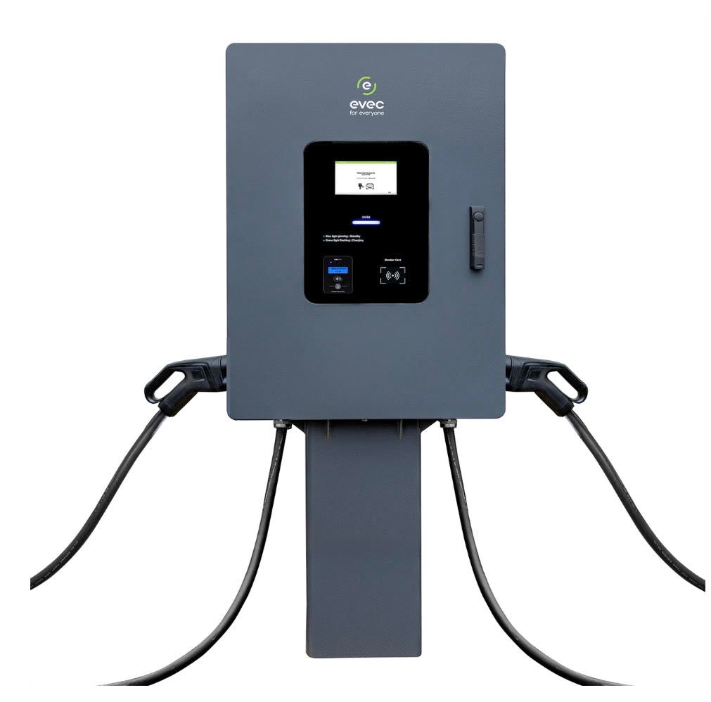 40kW DC Rapid Commercial EV Charger - vecBOLT Duo